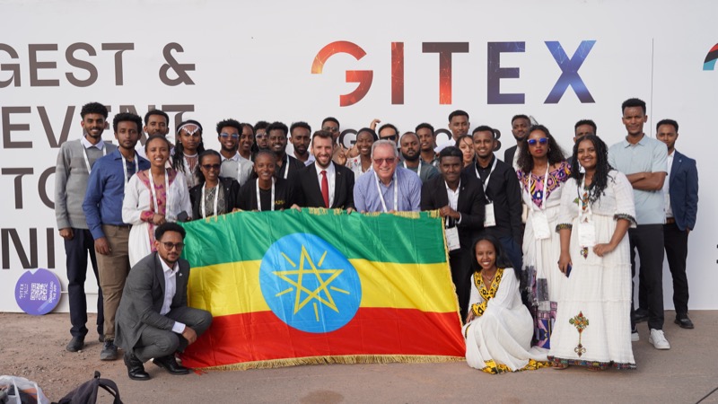 A2SV team at GITEX Africa 2024